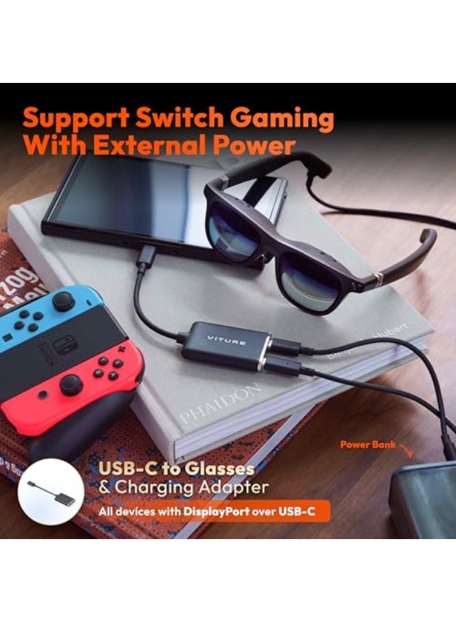 VITURE USB-C to Glasses and Charging Adapter, Charge and Play, Switch, Steam Deck - Image 2
