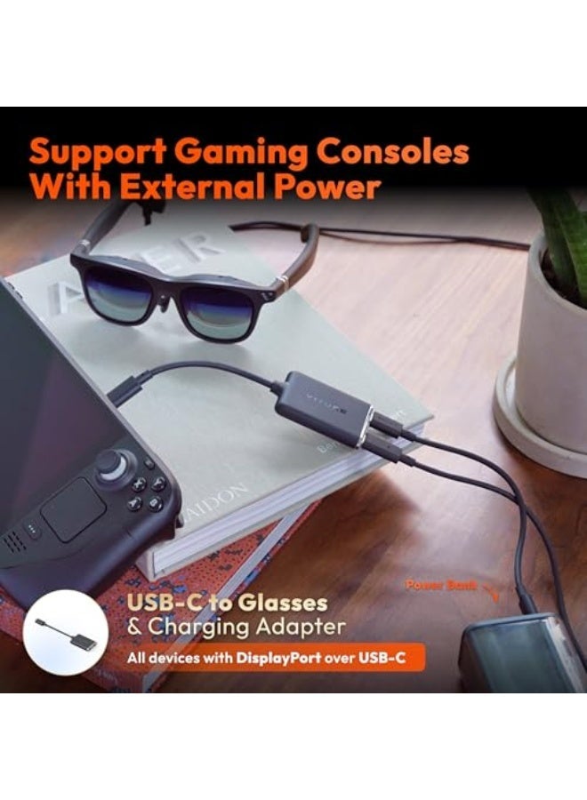 VITURE USB-C to Glasses and Charging Adapter, Charge and Play, Switch, Steam Deck - Image 3