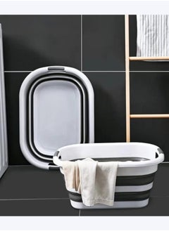 Group Tiger 38L Large Foldable Laundry Basket Foldable Space Saving Bathtub Storage Container Clothes Sorting Washing Basket  - Image 3