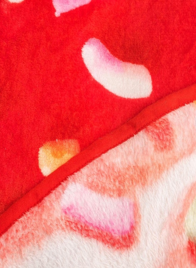 Toynk Sprinkle Donut Round Fleece Throw Blanket | Plush Soft Polyester Cover for Sofa and Bed, Cozy Home Decor Room Essentials and Collectibles | 60 Inches - Image 2