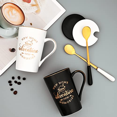 Maustic House Warming Gifts New Home, New Home Gift Ideas for Women Men Couple, Housewarming Gifts, Closing Gift for House Buyers, First Apartment Essentials, 14 Oz - Image 2