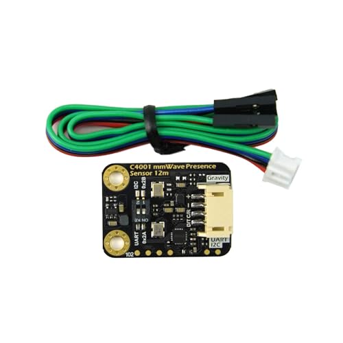 DFROBOT جاذبية: مستشعر كشف وجود الإنسان mmWave C4001 بتردد 24GHz (12 متر، I2C و UART) - Image 4