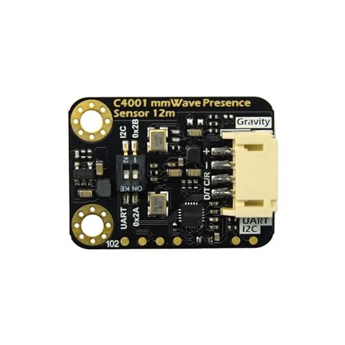 DFROBOT جاذبية: مستشعر كشف وجود الإنسان mmWave C4001 بتردد 24GHz (12 متر، I2C و UART) - Image 3