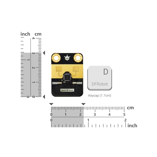 DFROBOT جاذبية: مستشعر كشف وجود الإنسان mmWave C4001 بتردد 24GHz (12 متر، I2C و UART) - Image 2