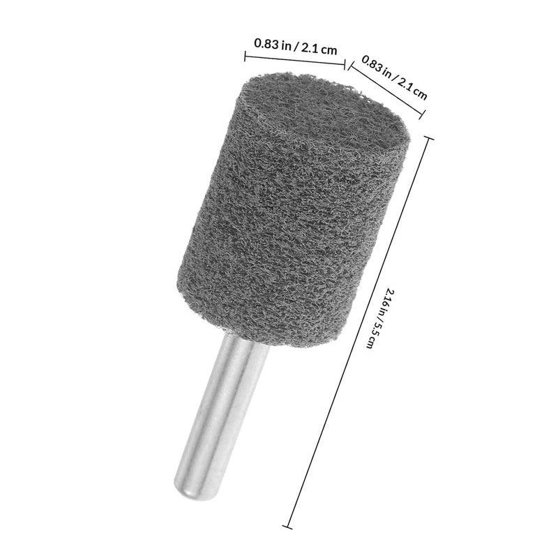 10pcs Nylon Fiber Buffing Wheels Rotary Tool Accessories 6mm Shank Cylinder Polishing Heads for Drill Metal Polishing and Mold Finishing - Image 2
