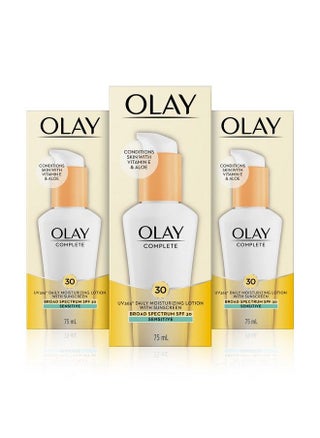 Complete Lotion Moisturizer With Sunscreen Spf 30 Sensitive 2.53 Fluid Ounce Pack Of 3 - pzsku/Z4D242FC4380548B6ECBCZ/45/_/1674986053/18af7dd3-6c3e-4eb3-8678-93139ce441d5