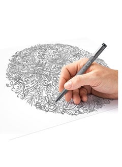 STAEDTLER 8-Piece Fineliner Pigment Liner Black Ink  - Image 4