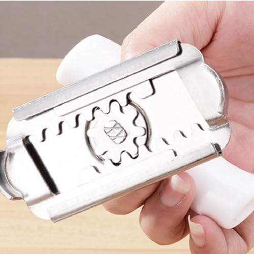 Digital Shoppy Adjustable Jar Opener, White, Stainless Steel and Plastic, Kitchen Accessories, Can and Bottle Opener with Labor-Saving Cap Screw - Image 4