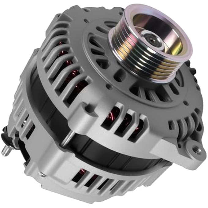 YOMALL Alternator 13900 for QX42001-2002 V6 3.5L for Pathfinder 2001-2002 V6 3.5L Vehicle Replacement Alternator 110A 6PK 23100-2W400 23100-3W400 - Image 5