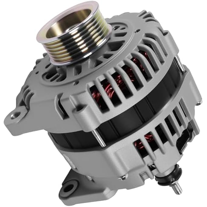 YOMALL Alternator 13900 for QX42001-2002 V6 3.5L for Pathfinder 2001-2002 V6 3.5L Vehicle Replacement Alternator 110A 6PK 23100-2W400 23100-3W400 - Image 1