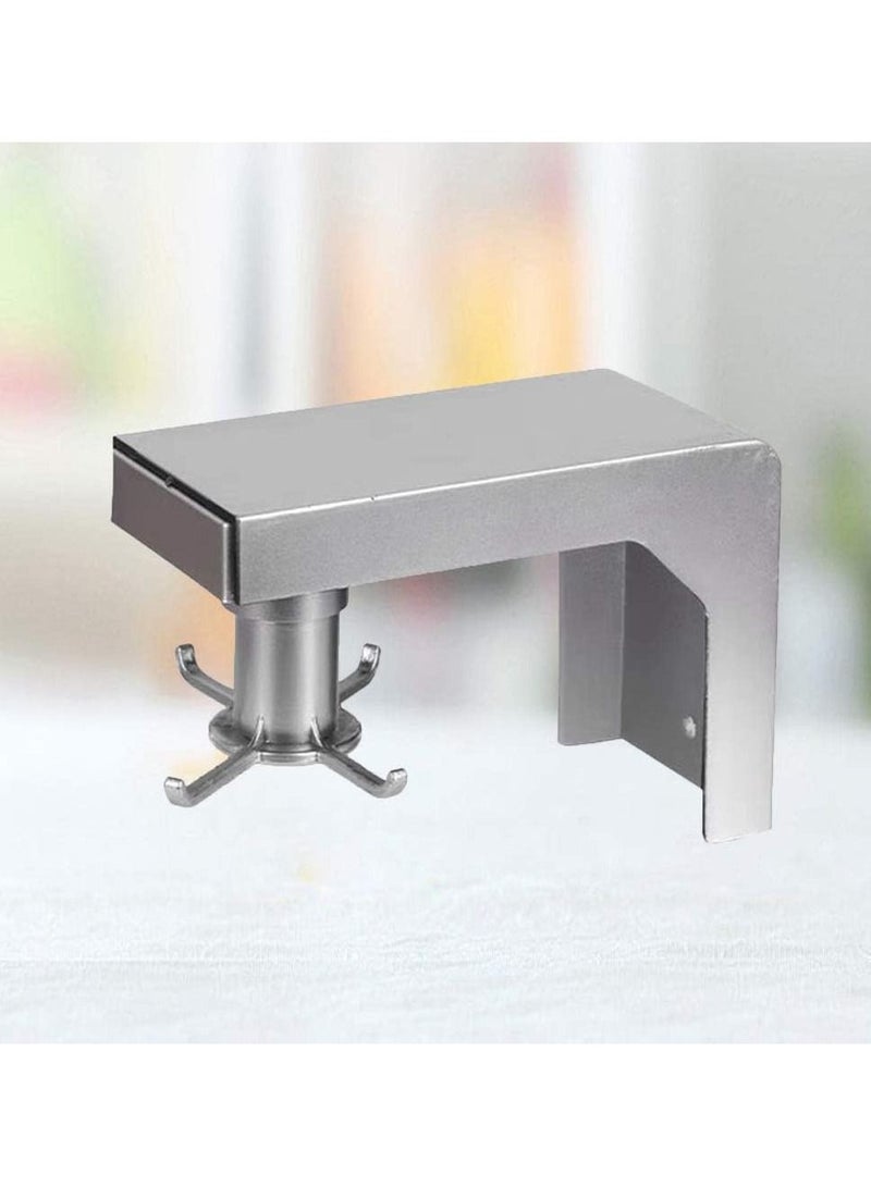 Plastic Hook Rack Rotatable Wall Mount Cookware Hook For Kitchen Bathroom - Image 4