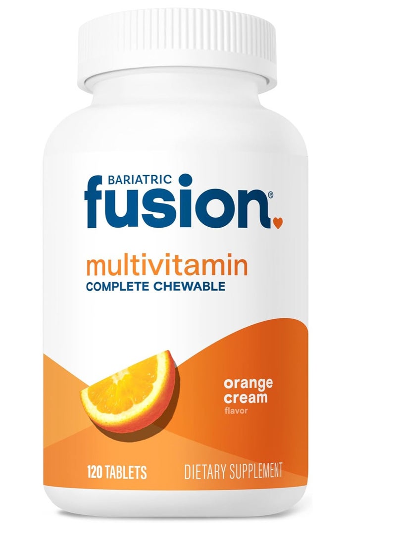 بارياتيك فيوجن كريم البرتقال، مكمل فيتامين ومعادن كامل قابل للمضغ، 120 قرص - Image 4