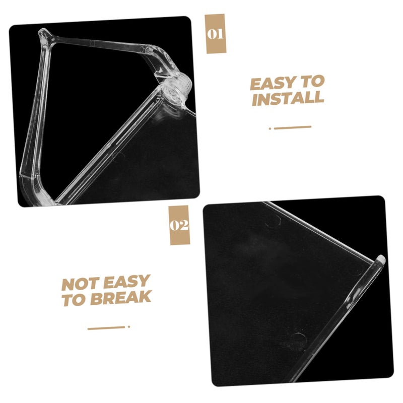 Heavy Duty TV Shelf Router Holder Mount with Top Storage Bracket for TV Stands - Image 5