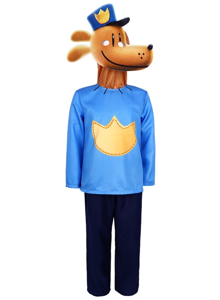 NIBEMINENT Dog man costume Halloween Petiti Cat role-playing stage performance costume - Image 1