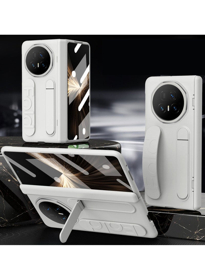 CASES Back Cover Case for Honor Magic V5 Shockproof Protective Dual Function Wristband Stand Case for Men  Boys