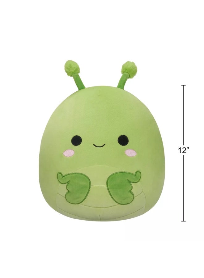 Squishmallows Squishmallows Trenton Green Praying Mantis with Sparkle Wings Plush Toy (30.48 cm) - Image 3