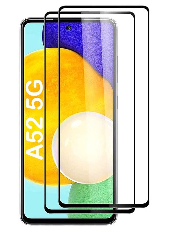 MOCOM 2 Pack Screen Protector For Samsung Galaxy A52 5G 9D Tempered Glass  - Image 1
