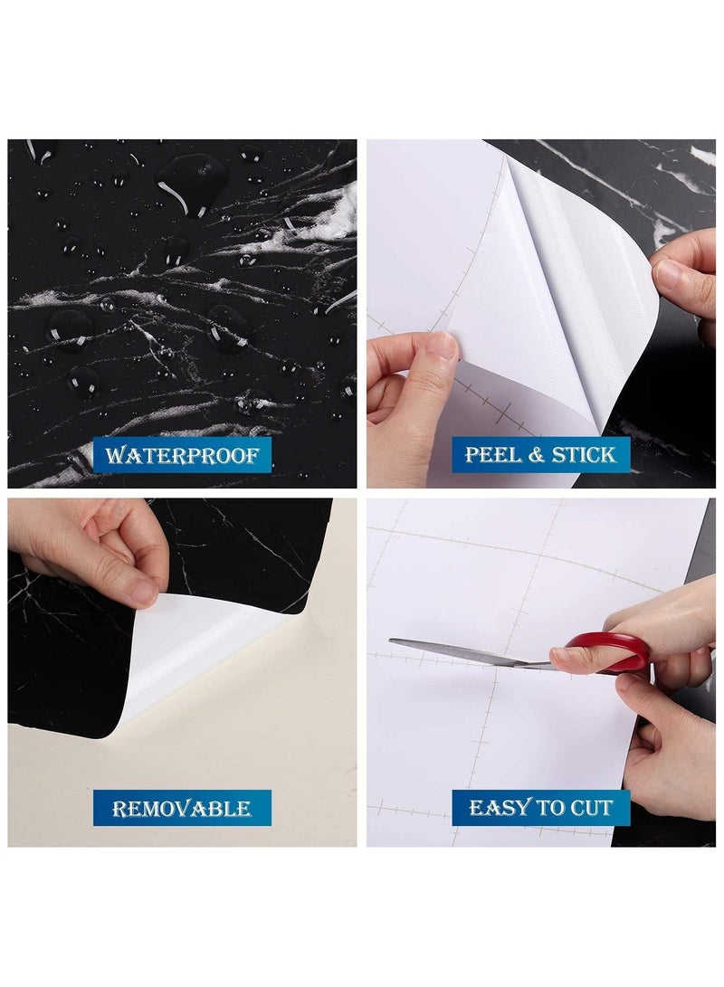 Anna 45cm x 10m Waterproof Decorative Wallpaper for Home Bedroom and Living Room Wall - Image 3