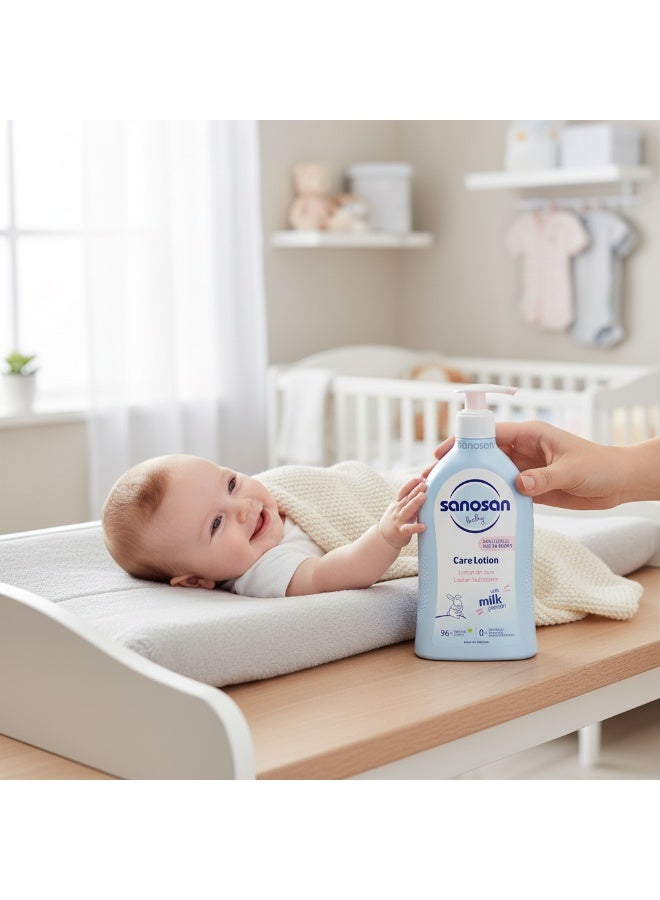 سانوسان لوشن سانوسان للعناية بالطفل ٥٠٠ مل مع بروتين الحليب - Image 3