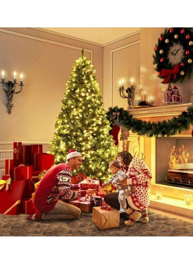 شجرة عيد الميلاد شجرة عيد الميلاد للمنزل عيد الميلاد الديكور شجرة اصطناعية لعيد الميلاد مهرجان مثالية لعيد الميلاد الديكور 180 سنتيمتر (تحتاج إلى تجميع) - Image 4
