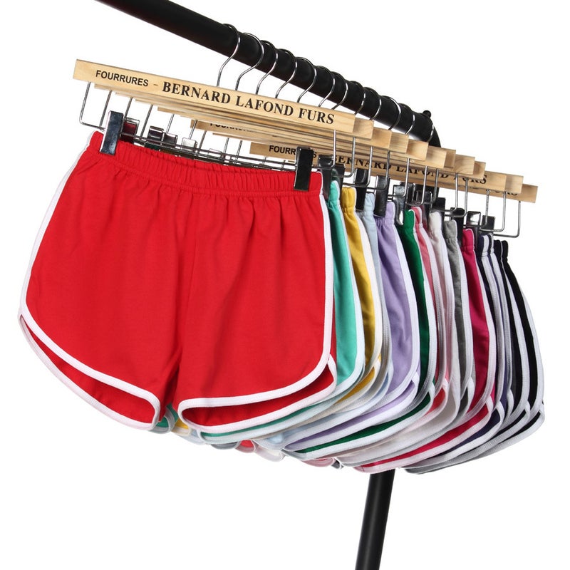 Women's Summer Cotton High Waist Loose Running Shorts - Image 1