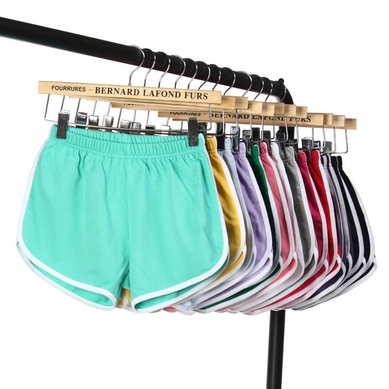 Women's Summer Cotton High Waist Loose Running Shorts - Image 2