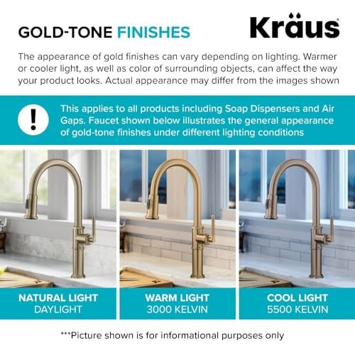 KRAUS Purita 100% Lead-Free Kitchen Water Filter Faucet in Spot Free Antique Champagne Bronze, FF-100SFACB - Image 5