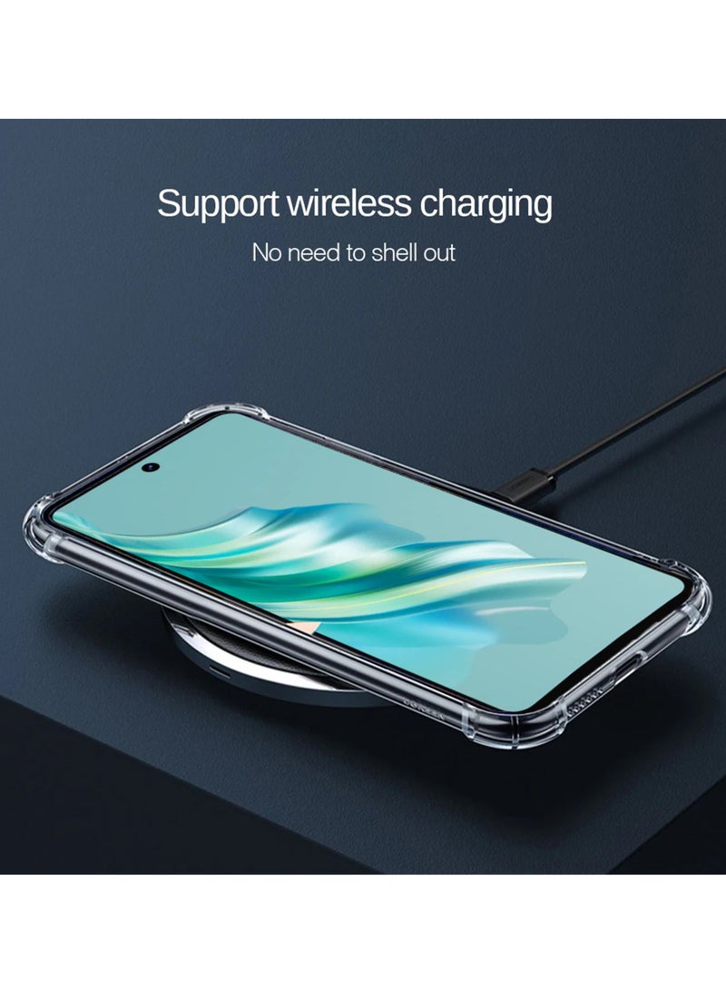 Techie غطاء حماية شفاف من TPU بومبر كورن مع حماية عدسة الكاميرا - Image 4