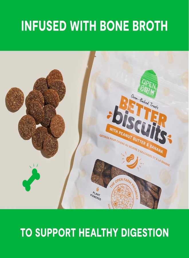 Open Farm بسكويت أوبن فارم بيتر، مكافآت مخبوزة للكلاب مع البروبيوتيك، وصفة سمك السلمون البري والشوفان، عبوة 8 أونصة - Image 4