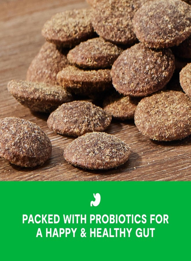 Open Farm بسكويت أوبن فارم بيتر، مكافآت مخبوزة للكلاب مع البروبيوتيك، وصفة سمك السلمون البري والشوفان، عبوة 8 أونصة - Image 2