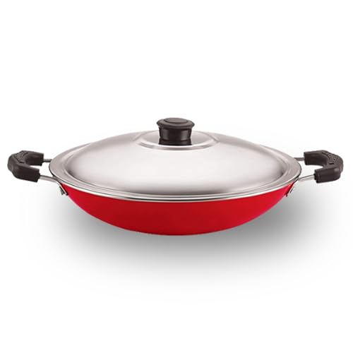 PREMIER Aluminium Non-Stick Cookware - Appam Pan Supreme 22 cm (Colour May Vary) - Image 1