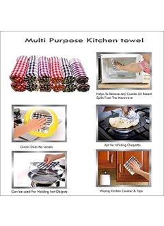 SINCO Utility World Scrub Sponges, Steel Scrubbers Pad and Kitchen Cleaning Towel/Napkin Table Wipe - Pack of 8  - Image 4