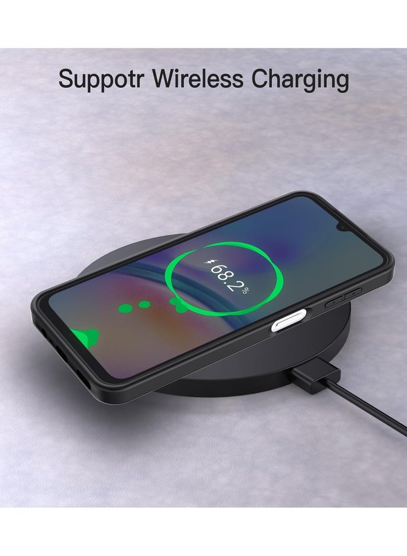 Case for Samsung Galaxy A05s Soft Flexible TPU Slim Back Cover Matt Black Protective Case designed for Samsung Galaxy A05s - Image 5