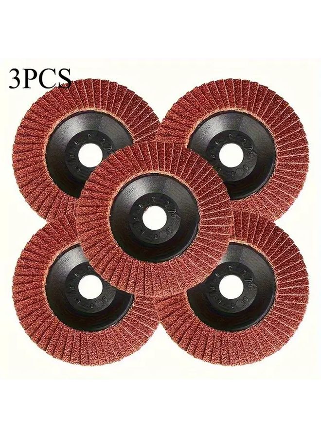 3pcs Heavy Duty Diamond Grinding Polishing Disc For Angle Grinder Metal Rust Removal - Image 1