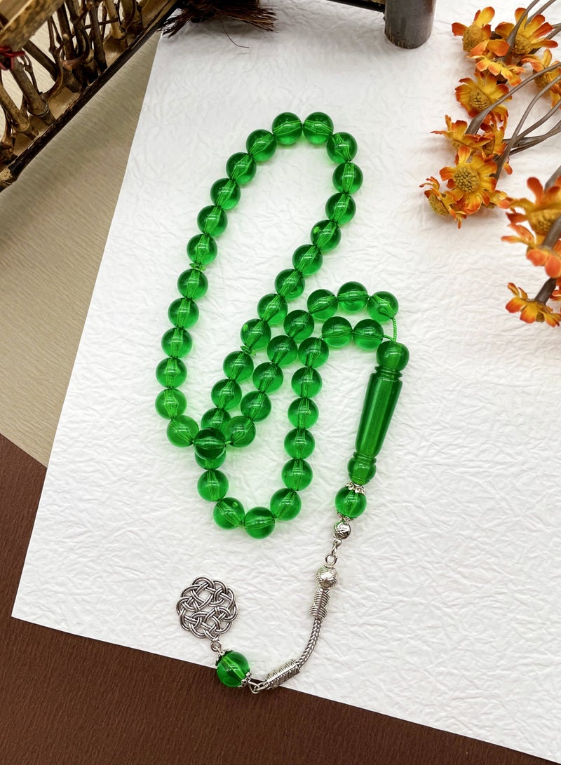 Tasbih10mm45 solid color acrylic gifts from Middle Eastern countries - Image 1