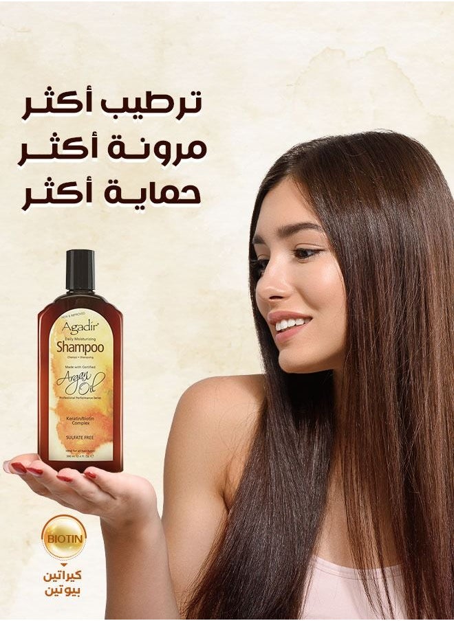 Agadir - Argan Oil Daily Moisturizing Shampoo 366 ml - Image 1