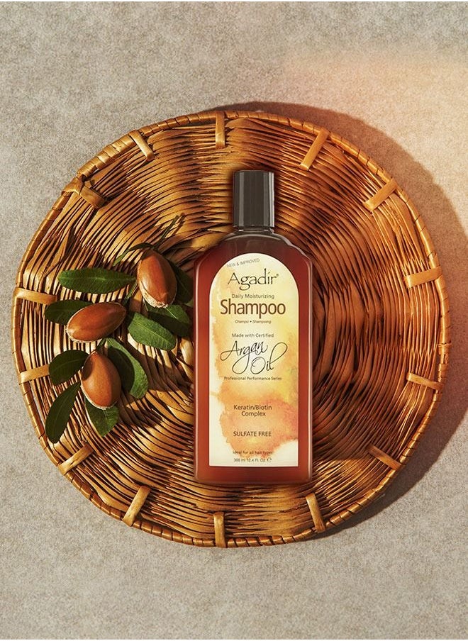Agadir - Argan Oil Daily Moisturizing Shampoo 366 ml - Image 1