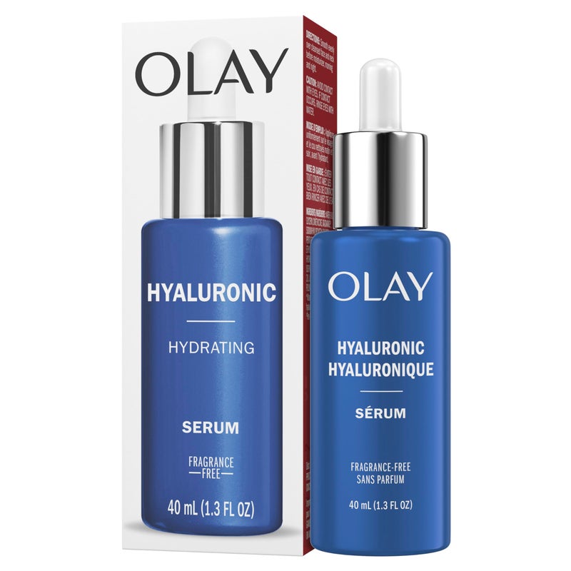 Olay Hyaluronic Hydrating Serum, Fragrance-Free, 1.3 o - Image 2