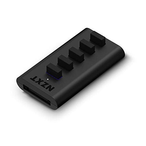 NZXT Internal USB Hub 3 - Expands 4 USB 2.0 Ports - Sleek Multifunctional Design - SATA Power Connection - Plug and Play - Image 4