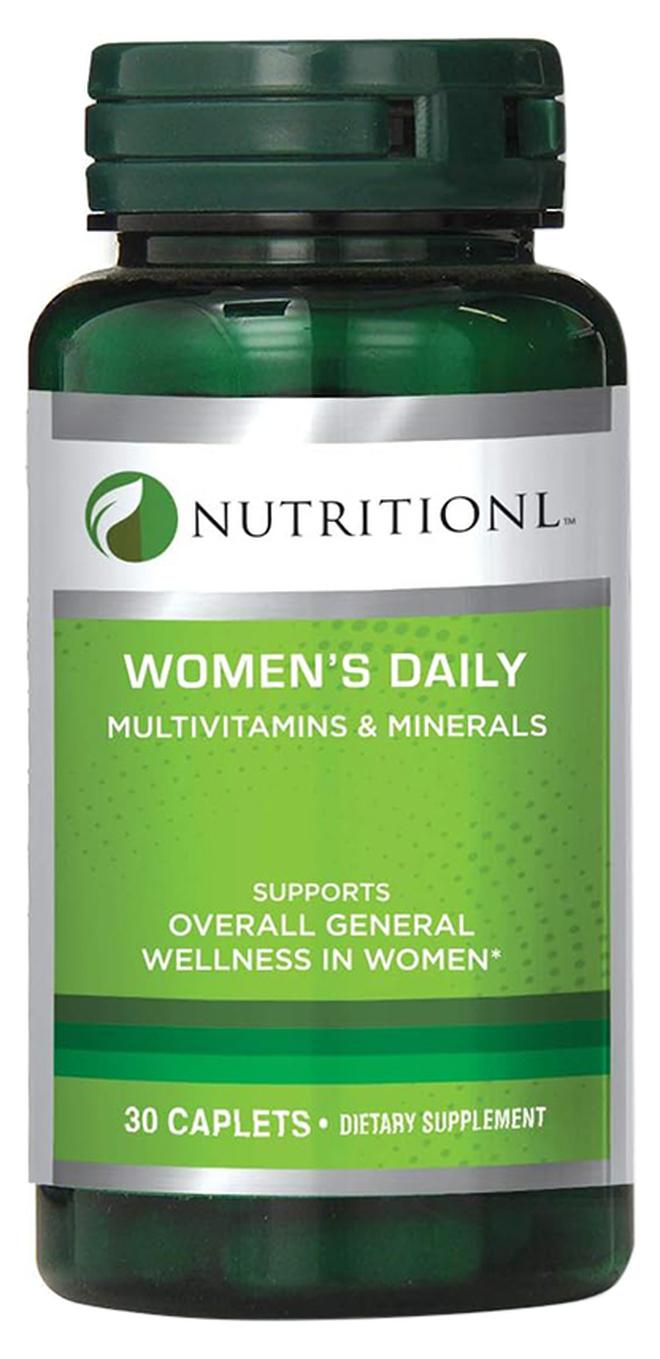 NUTRITIONL Women'S Daily Multi Vitamins And Minerals Dietary Supplement Supports Overall General Wellness 30 Caplets - Image 1