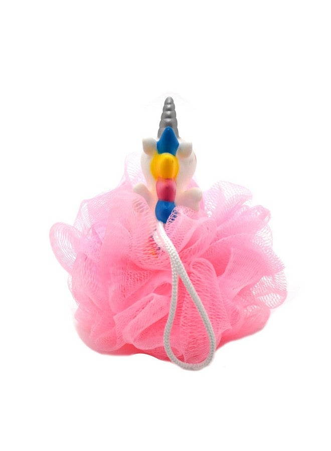 Ralcosuss Cute Unicorn Kids Bath Loofahs Balls For Baby Girls Boys Mesh Shower Ball Pouf Exfoliating Bath Sponge Body Cleaner Bath Accessories - Image 5