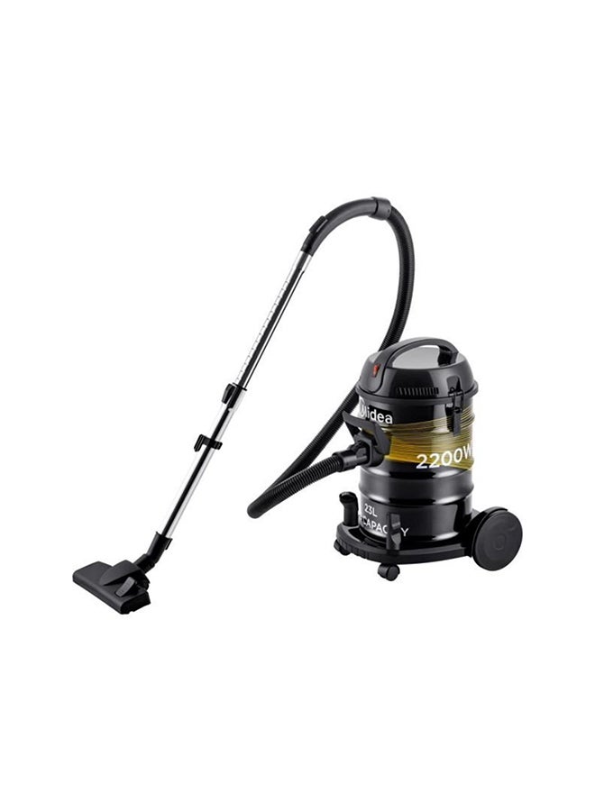 Drum Vacuum Cleaner 23 L 2200 W MDVC23 Black