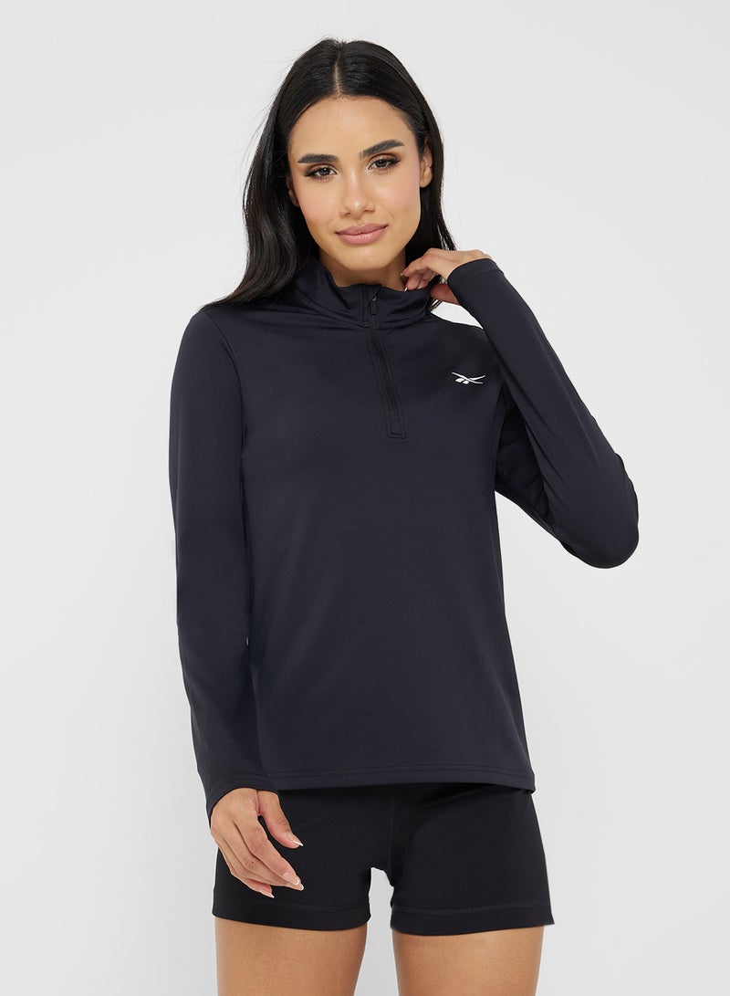 Reebok Active Mock Neck T-Shirt - Image 1