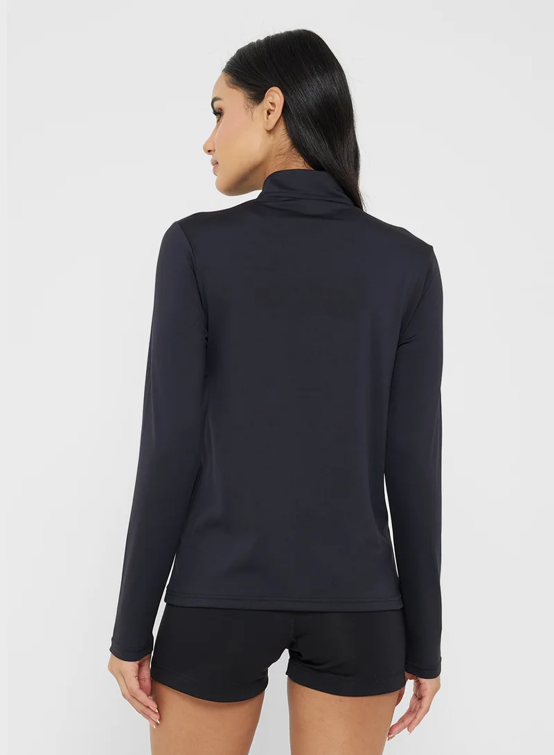 ريبوك Active Mock Neck T-Shirt