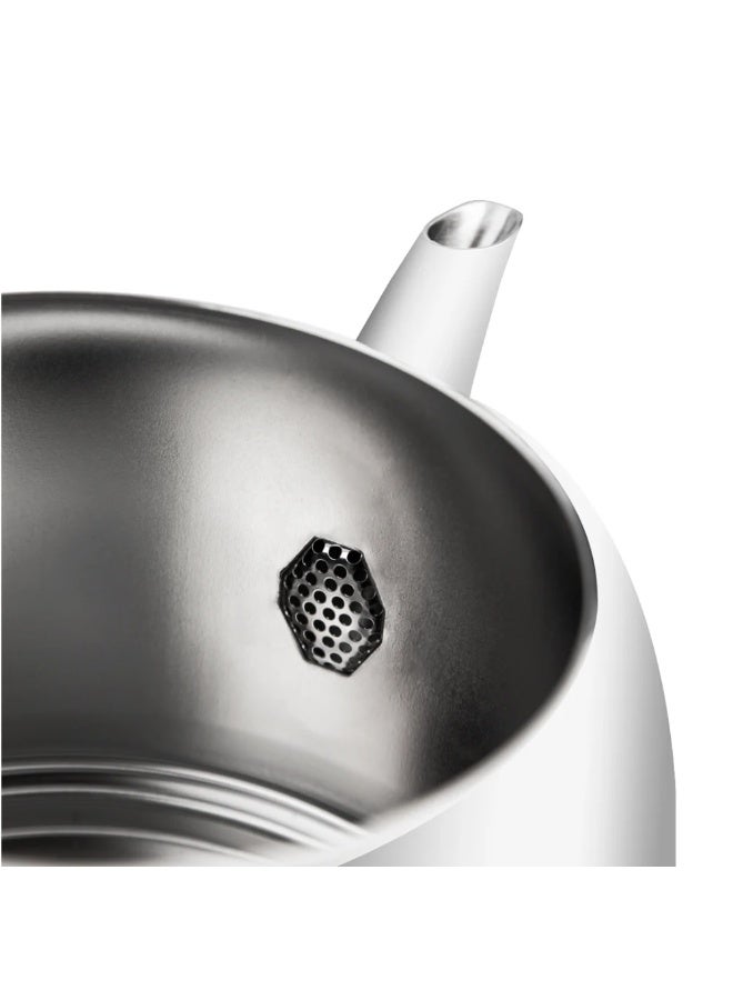 سوفرام طقم براد شاي سوفرام استيل تركي قطعتين سعة 1.2 لتر + 2.3 لتر - Image 3