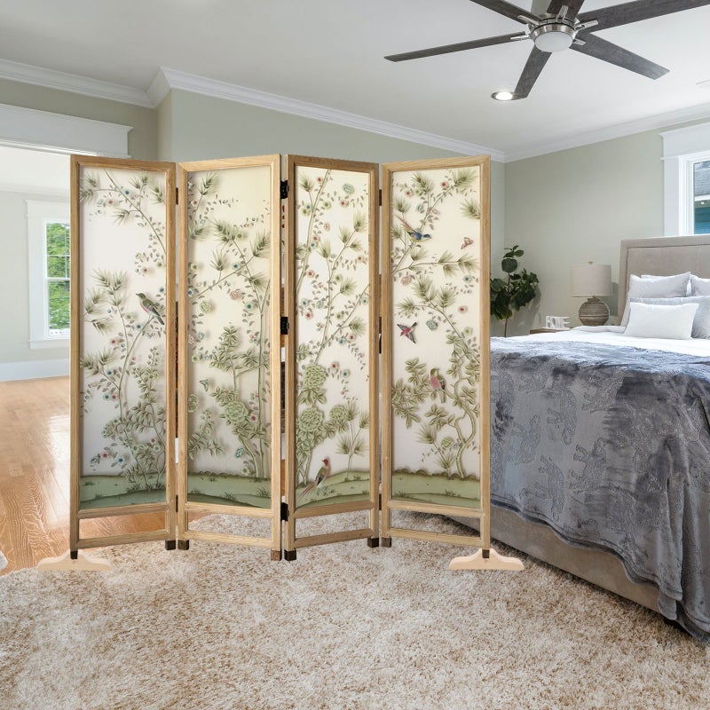 2pcs Room Divider Stand Stable Divider Bases Screen Feet Divider Standing Bases - Image 3