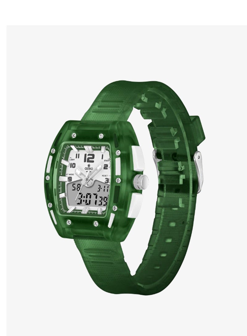 ASTRO Kids Polyurethane Analog-Digital Watch A24803-PPGG - 37*43 mm - Image 3