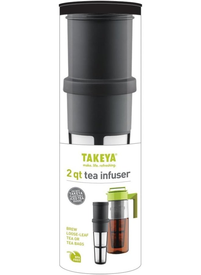 Takeya Takeya Tea Infuser  Replacement Tea Maker Filter for Pitcher  Dishwasher Safe  StainFree Mesh Infuser  MultiSize Fit for Beverage Pitchers  Durable  BPAFree  2 Quart  - Image 4
