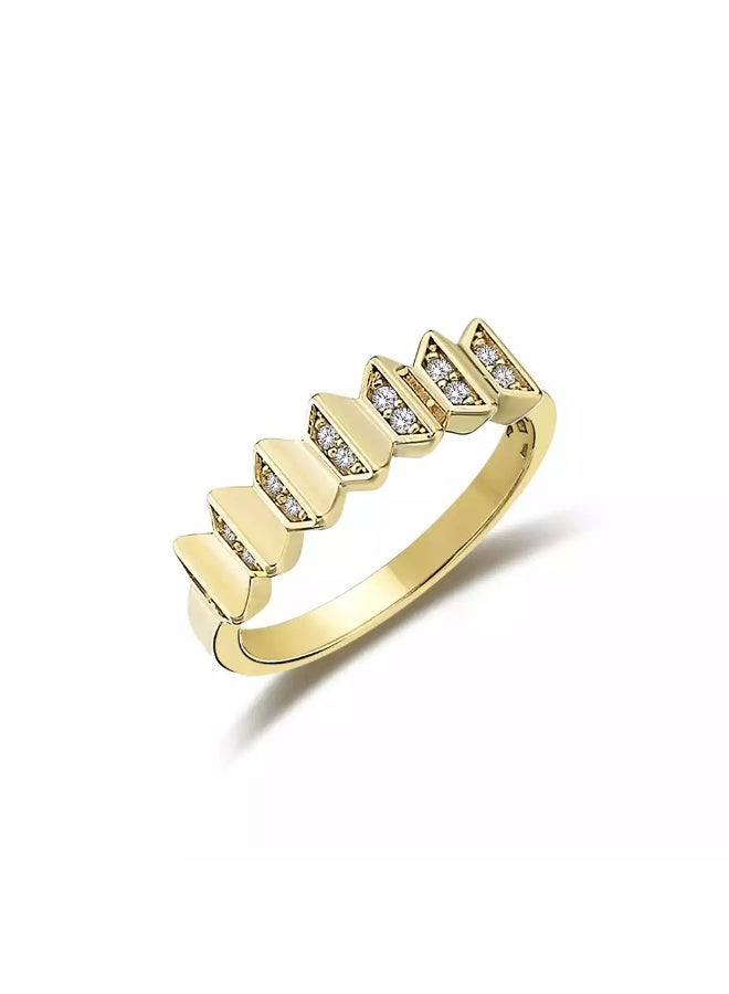 Ruby Art Gold 18K Pure Gold Women’s Ring Premium Finish & Elegant Style -  3 Gram - Image 1