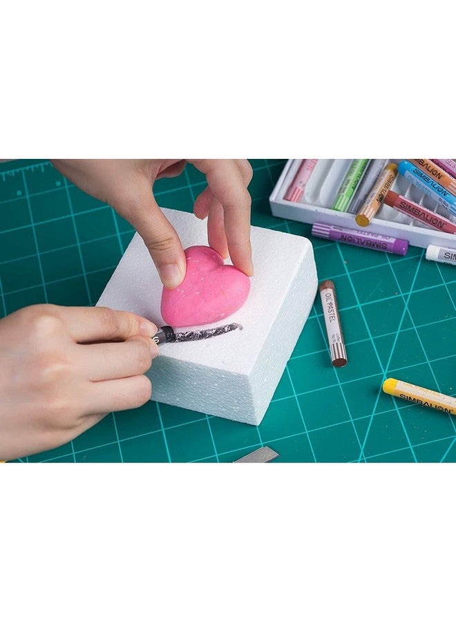 Juvale 12 Pack Foam Blocks For Crafts Polystyrene Brick Rectangles For Floral Arrangements Art Supplies Holiday Decor (4 X 4 X 2 In White) - Image 3